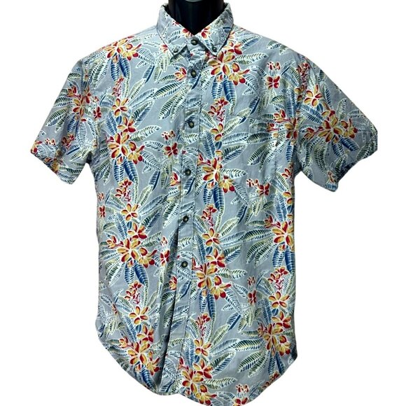 MBX Mens Slim Fit Tropical Paradise Shirt Large (Fits Like a Medium) - Picture 1 of 5